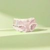 Pink striped underpants in multiple colors stacked, pure cotton, comfortable and breathable, unisex Application Scenario
